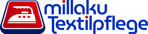 „Hajdar Millaku Textilpflege“-Logo, zur Startseite